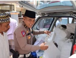 Jumat Berbagi, Polres Sukabumi Kota Tebar Ratusan Nasi Kotak