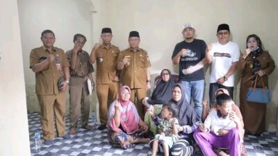 Walikota Tanjungbalai Serahkan Rumah Warga Yang di Bedah dari Hasil Gotong Royong
