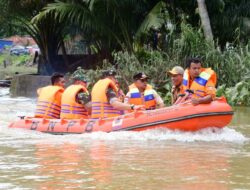 Gerak Cepat, Danrem 044/Gapo tinjau kondisi Bencana Banjir Musi Rawas Utara