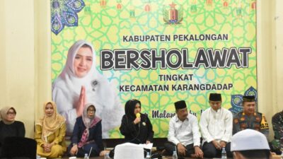 Pekalongan Bersholawat, Fadia Arafiq Berdialog Serap Aspirasi Warga