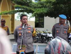 Antisipasi Penyalahgunaan Ranmor Dinas, Kapolres Pekalongan Cek Kendaraan