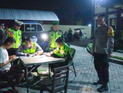 Puluhan Motor Knalpot Tidak Standar Terjaring Razia Gabungan TNI-Polri