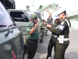 Meningkatkan Disiplin Prajurit, Denpom II/4 Palembang Gelar Sosialisasi Ops Gaktib dan Yustisi 2024