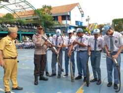 Dukungan Siswa SMAN 1 Ngemplak Terhadap Harkamtibmas; Menyepakati Penyerahan Knalpot Brong Kepada Polsek Ngemplak