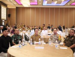 Dandim 0418/Plg Hadiri Rapat Koordinasi Forkopimda kota Palembang Bertemakan “Pemilu Damai Mewujudkan Kota Palembang Zero Konflik”