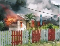 Terjadi Pemukulan oleh Warga Mabuk, 8 Rumah Dibakar
