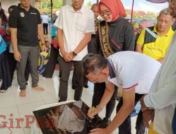 TK Satap Diresmikan, PJ Bupati Pringsewu: Ucapkan terimakasih kepada Sudarno yang Telah Hibahkan Tanah untuk Pembagunan Gedung TK