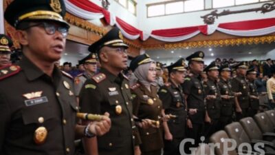 Hari Jadi Provinsi Jambi, Para Jaksa Hadiri Rapat Paripurna