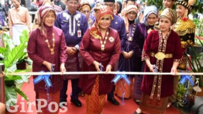 Disambut Baik, Sruningwati Ketua Umum IAD Kunjungi EXPO Jambi Mantap 2024