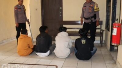 Polisi Berhasil Amankan Remaja Hendak Tawuran, Tiga Senjata Tajam dan Dua Motor Disita