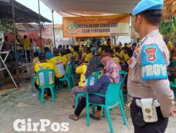 Satgas Operasi Mantap Brata Polres Pringsewu Amankan Tiga Titik Kampanye Berlangsung