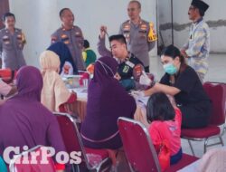 Polres Pringsewu Gelar Bakti Sosial Kesehatan Sukseskan Pemilu 2024