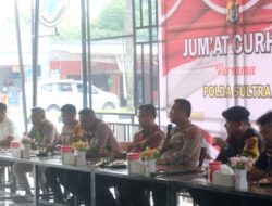 Jumat Curhat, Wadirlantas Polda Sultra, AKBP. Yulianto Dengarkan Keluhan dan Saran Warga