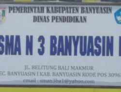 Beredar Berita Kepsek SMAN 3 Banyuasin I Dukung Salah Satu Caleg, Itu Tidak Benar, Dibawah Ini Penjelasannya!