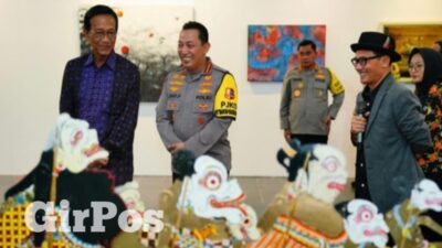 Kapolri Hadiri Pameran Seni Rupa dan Pentas Musik di Yogyakarta
