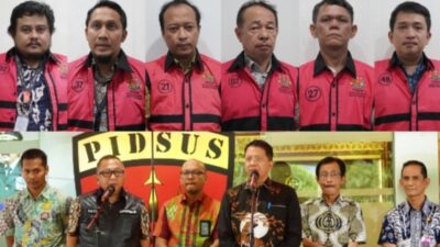 Tim Penyidik Kejagung Lakukan Penahanan Terhadap Enam Tersangka dalam Perkara ini