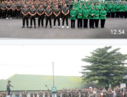 Warga Korem 044/Gapo Ikuti Olahraga Bersama “Awali Aktifitas dengan Bugar dan Ceria”