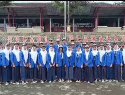 Polisi Gelar Apel Pembinaan Sosialisasi Larangan Knalpot Brong di SMP Negeri 1 Gladagsari