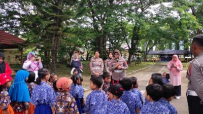 Dikmas Lantas Subdit Kamsel Ditlantas Polda Sultra Gelar Polisi Sahabat Anak