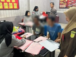 Unit Reskrim Polsek KPN Limpahkan Tersangka Pelanggar UU Darurat Ke Kejaksaan