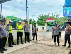 Puluhan Polisi Jaga Tiga Lokasi Kampanye di Pringsewu