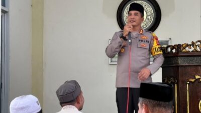 Sentuh Jamaah Jumat Curhat, Kapolres Parepare Diminta Bangun Kantor Polsek di Galung Maloang
