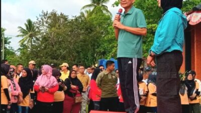 Senam Bersama, Pj Bupati Pringsewu Ajak Masyarakat Kedepankan Persatuan