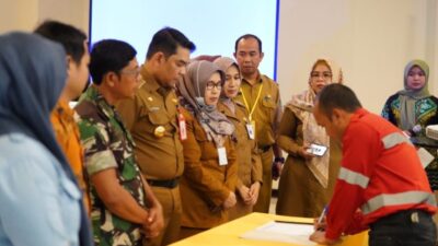 Rakoor Tim Percepatan Penurunan Stunting di Hotel Ebony Batulicin Berlangsung