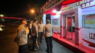 Dibuka 24 Jam, Kodim 0728/Wonogiri Dan Polres Wonogiri Dirikan Posko Netralitas TNI-Polri