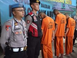 Tiga Pelaku Pengeroyokan Diamankan Sat Reskrim Polres Sukabumi Kota