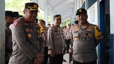 Wakapolda Jateng Cek TPS, Pastikan PSS di Demak Berjalan Aman