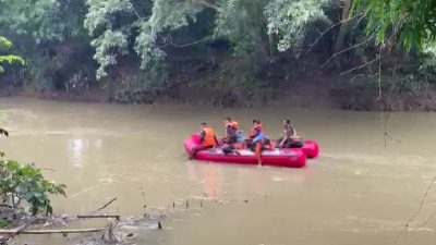 Tim SAR Gabungan Lakukan Pencarian Korban Tenggelam di Sungai Sragi 