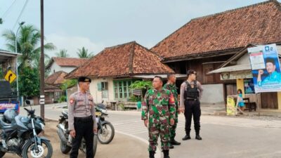 Polres Pringsewu, TNI dan Satpol-PP Lakukan Patroli