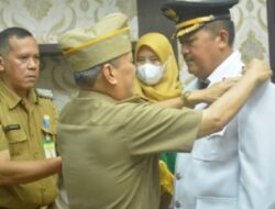 Camat Gunung Sugih Resmi Dilantik, ini Pesan Pj Sekretaris Daerah Lampung Tengah
