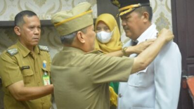 Camat Gunung Sugih Resmi Dilantik, ini Pesan Pj Sekretaris Daerah Lampung Tengah