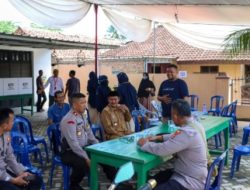 Polres Pringsewu dan Sat Brimob Patroli Bersama di Sejumlah Titik