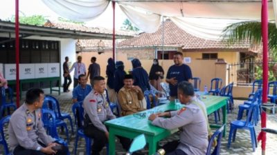 Polres Pringsewu dan Sat Brimob Patroli Bersama di Sejumlah Titik
