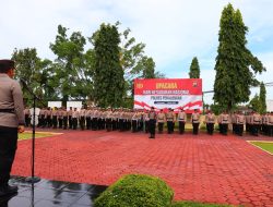 Pimpin Upacara Bendera Hari Kesadaran Nasional, Kapolres Pekalongan Sampaikan Hal Ini