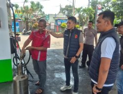 Antisipasi Kecurangan dan Kelangkaan BBM, Polres Pekalongan Sidak SPBU