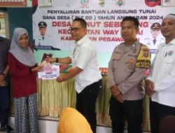 Kades Bunut Seberang Salurkan BLT-DD 2024 Ke-30 KPM