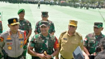 Pangdam XII/Tpr dan Kapolda Cek Kesiapan Pasukan Pengamanan VVIP Kunjungan Kerja Presiden