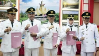 20 Pejabat Struktural Diroling, Lima Camat di Lamsel Berganti