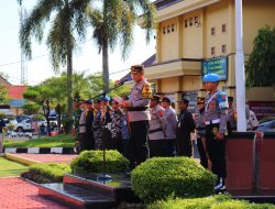 Kapolres Pekalongan Pimpin Apel Gelar Pasukan Operasi Ketupat Candi 2024, 527 Personel Disiagakan