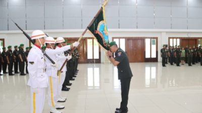 Pangdam XII/Tpr Pimpin Sertijab Aster Kasdam dan Kainfolahtadam serta Terima Laporan Korps Kenaikan Pangkat Perwira