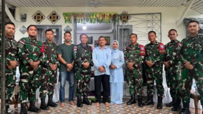 Dansatgas Pamtas RI-Malaysia Yonarmed 16/TK Laksanakan Kunjungan Ramadhan di Perbatasan