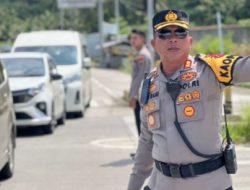Kapolres Boyolali Pimpin Pengaturan Lalu-lintas