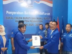Ambil Berkas di Penjaringan Balonkada Partai Amanat Nasional, Paisaludin orang Pertama Calonkan diri Sebagai Bupati
