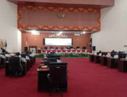 Paripurna DPRD Pesawaran Terima Rancangan Kebijakan Penyampaian LKPJ Bupati TA 2023