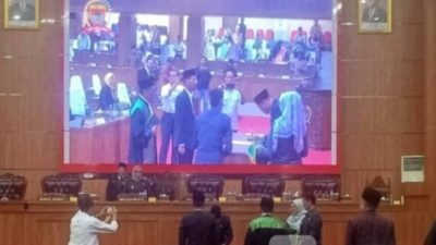 Paripurna Pergantian PAW Anggota DPRD Musi Rawas Fraksi Golkar 2019-2024