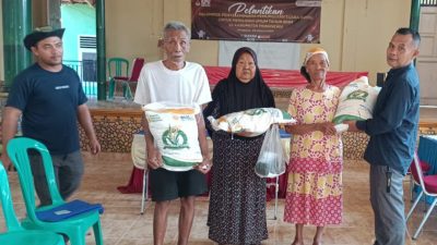 Pemkon Ambarawa Barat Salurkan Bantuan Beras 439 KPM Berlangsung Sukses